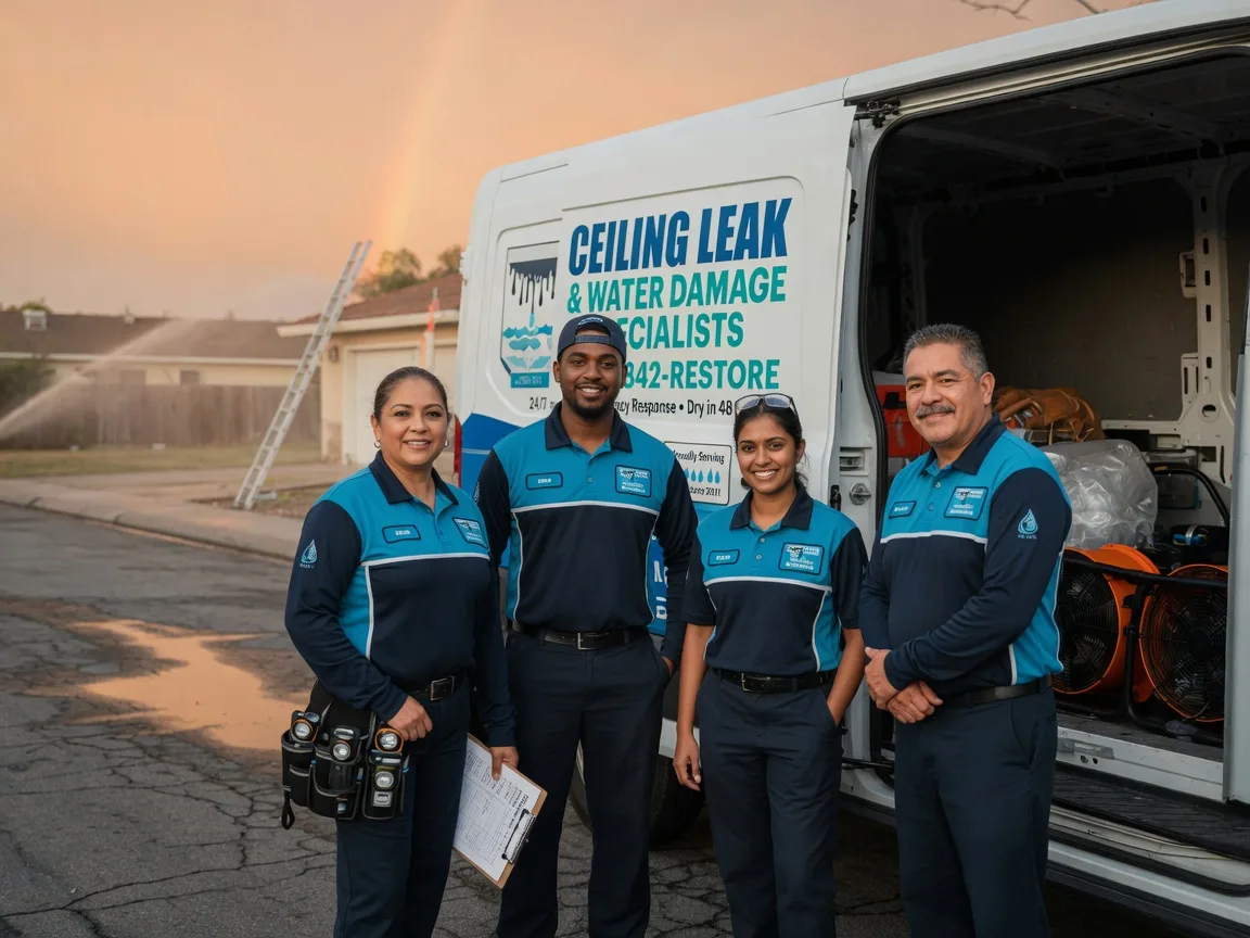 Ceiling Leak Cleanup company in Downieville, CA